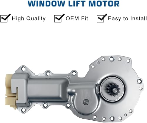 Front Power Window Lift Motor Replacement for 85-01 Chevy Astro 93-2002 Chevy Camaro 1985-2001 GMC Safari 1993-2002 Pontiac Firebird Replace# 11M24 742-101