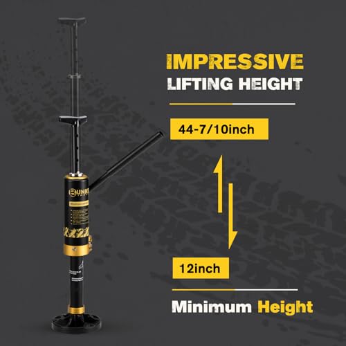 BUNKER INDUST Portable Hydraulic Recovery Jack with Lift Mate, 4x4 Off Road Lift Jack for SUV ATV UTV, 19,400 lbs Lifting Capacity