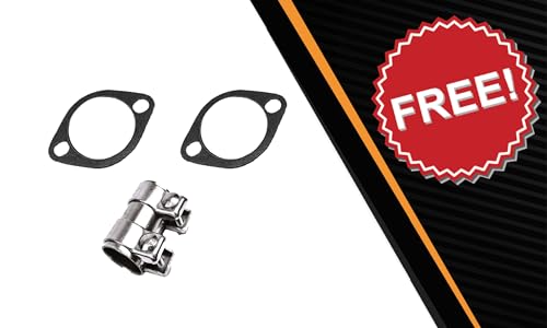 Northeastern Exhaust | Direct-Fit Resonator Pipe Muffler Exhaust System Kit Compatible for Hyundai Elantra 2007-2012 2.0L | Free Gaskets and Sleeve Included | Automotive Replacement Part