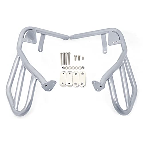 Worldmotop Engine Highway Guard Crash Bars Compatible with BMW R1200GS R1200 GS 2008-2012 (Sliver, Upper)