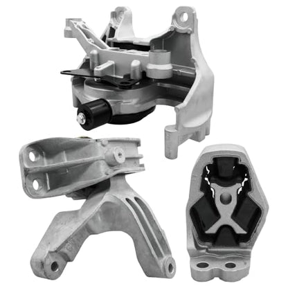 112206RC1C Engine Motor & Transmission Mount Kit Fit Nissan Rogue 1.5 2023 2021 2022 2024 (FWD ONLY), Motor Mount Trans Mount Kit w/Torque Strut Mount Replaces 112206RC1A 113606RC0B
