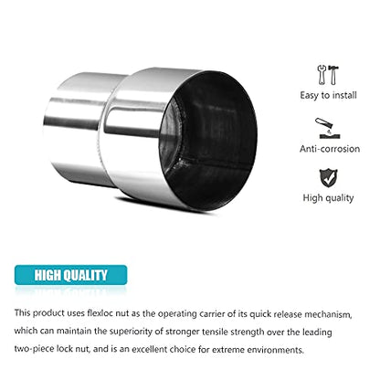 Universal 2.5" ID to 3" OD Exhaust Pipe Adapter Connector Reducer 304 Stainless Steel 2.5 Inch to 3.0 Inch 2 1/2” ID to 3.0” OD kit - size: 2.5" ID to 3" OD