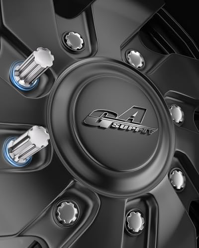 GAsupply 14x2 Lug Nuts Spline, 2" 50mm Tall Conical Seat, 32PCS+ 1 Key - color: Silver, size: M14x2.0, style: 32 Pack- 2" Tall