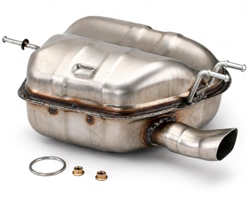 21145 Left Rear Exhaust Muffler for 2018-2022 Honda Accord 2.0L E414H - size: Honda Accord 2.0L 2018-2022