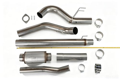 Stainless Steel Exhaust Pipes for 2020-2022 Ford F-250 F-350 F-450 SuperDuty 6.7L 5" Powerstroke Diesel - size: for 2020-2022 Ford F250 F350 F450