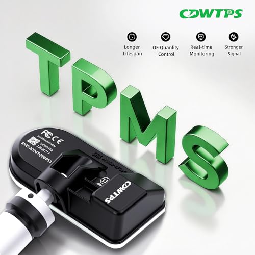 CDWTPS TPMS Sensor for GM,Pre-Programmed Upgrade Tire Pressure Sensor