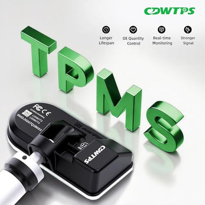 CDWTPS TPMS Sensor for GM,Pre-Programmed Upgrade Tire Pressure Sensor