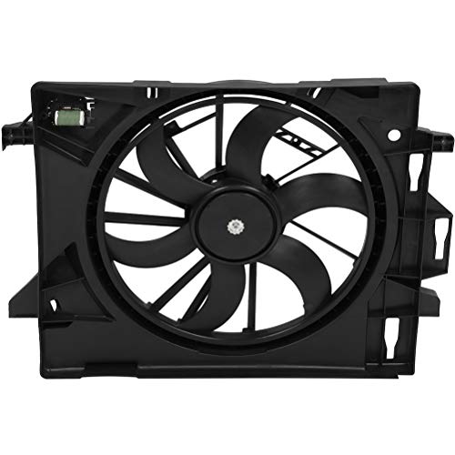 SCITOO Engine Cooling Fan compatible with Chrysler Dodge Ram for Volkswagen