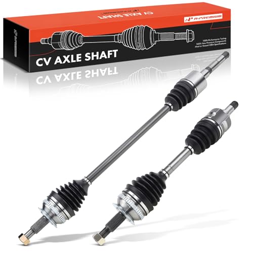 A-Premium Set of 2 Front Axle Shaft Assembly - style: Front Driver and Passenger Side