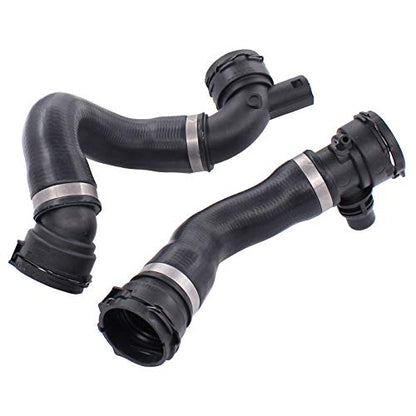 Set of 4 Low Upper Radiator Coolant Hose Vent Line Hose Sensor