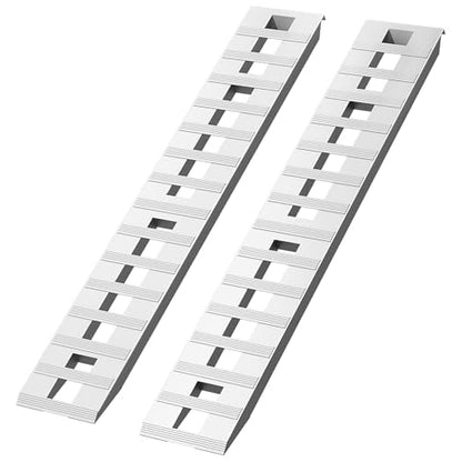 6000LBS Aluminum Loading Ramps 84x14 in, 7FT Low Profile 2 Pack - size: 84x14inch