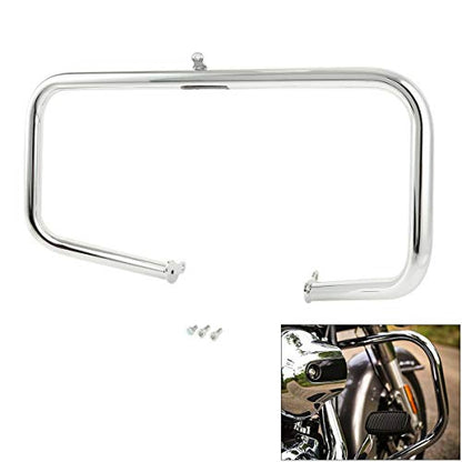 TCT-MOTORPARTS 1.38'' Highway Engine Guard Crash Guard Bar Fit for Harley Touring Road King Street Glide Road Electra Glide Tri Glide Ultra Limited 2009-2024 Chrome - color: Chrome(1.38'')