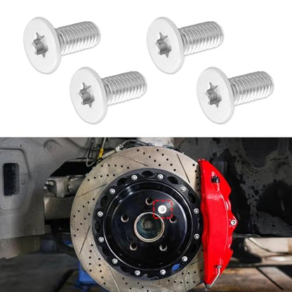 4PCS Brake Rotor Screw, Rotor Screws for Brake Discs - color: 4PCS