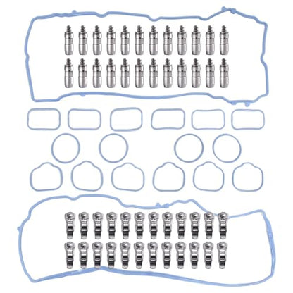 24PCS 3.6 Pentastar Rocker Arm Lifters Kit for 2011-2021 Dodge Challenger Charger Journey Chrysler 200 300 Ram 1500 Jeep Wrangler 3.6L V6 DOHC 5184296AH 5184332AA 5184562AC