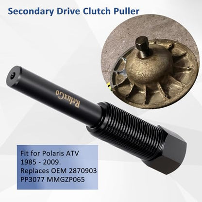 ReluxGo Primary & Secondary Polaris Clutch Puller Removal Tool Fit for Polaris ATV 1985-2009 Replace 2870506 2870903 (OEM Standard Size) - size: 2870506&2870903