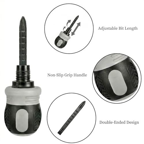 Tire Repair Kit, 60PCS Rubber Tire Repair Plugs, 3-in-1 Ratchet Tool