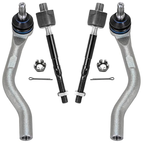Detroit Axle - 4 Front Tie Rods for 2023 2024 2025 Acura Integra - size: 4S50180/group