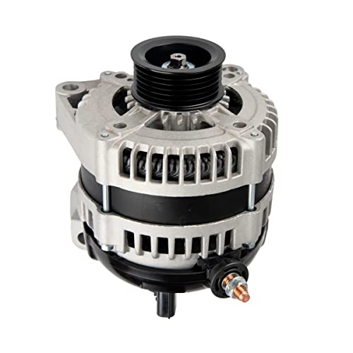 13870 Alternator, Alternator 160 Amp Compatible With 2001-2003 Chrysler Voyager 2001-2007 Dodge Grand Caravan Town & Country Replace 13870N 13870 A13870 94113 12315 - style: 13870N