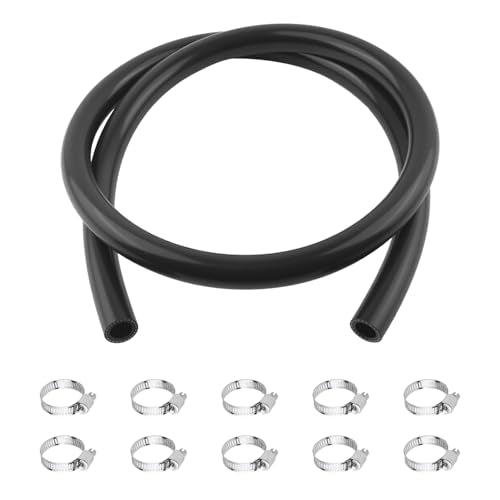 5Ft 5/8 Car Heater Hose with 10PCS Clamps,ID 16mm & OD 24mm Coolant Hoses to Transport Air/Water,Straight Car Accessories 5/8 Silicone Heater Hose Working Pressure 250 PSI (5/8 inch) - color: 5/8 inch