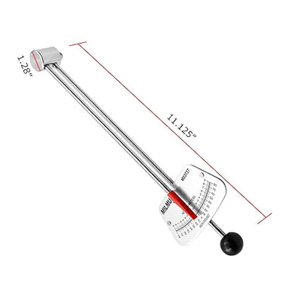 MILMUMU 1/4" Drive Beam Torque Wrench Precision Instrument