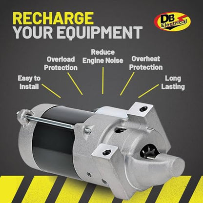DB Electrical 410-52050 Starter Replacement for Cub Cadet Kohler 2409801 2409803 1209817 ND128000-7480 17628A 112546 KH-24-098-01-S 128000-7480 228000-2640 9722809-264 410-52050 AM107631 AM108390