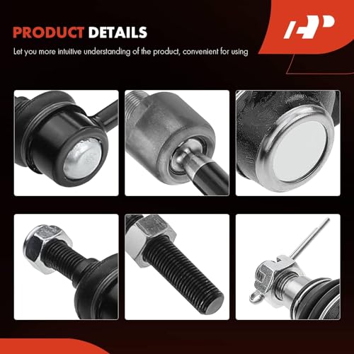 A-Premium 10Pcs Suspension Kit, Front & Rear Sway Bar Link