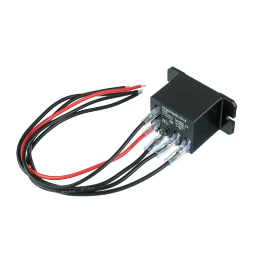 NT90-AC120V-10X Power Relay AC 120V Coil 120 VAC 30A 40A SPDT(1NO 1NC) with Flange Mounting and 10 Quick Connect Terminals Wires Mini Relay(Pack of 2pcs) - size: AC 120V