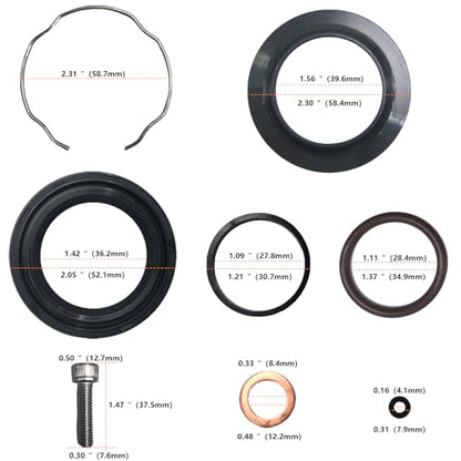 39mm Fork Seals Kit for Harley Sportster 88-15 & Dyna 91-05 495607