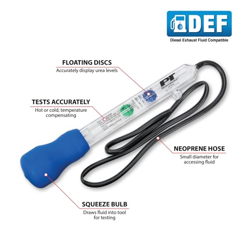 Performance Tool W16500 Professional DEF Tester (Disc Type DEF, Diesel Exhaust Fluid tester)
