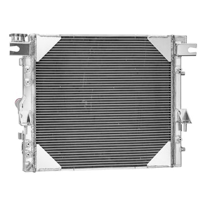 3 Row Radiator For 2007-2018 Jeep Wrangler JK V6 3.6L 3.8L 2008 2009 2010 2011 2012 2013 2014 2015 2016 2017 Aluminum Radiators Shroud Fan - size: 3 Row Radiator Shroud Fan