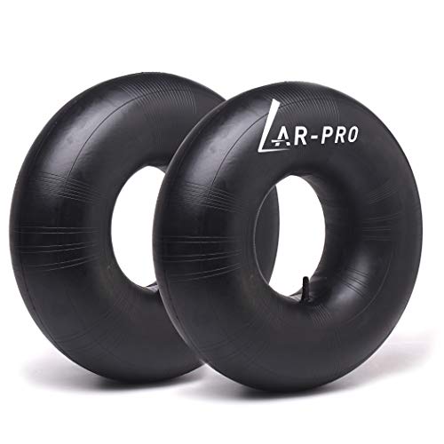 AR-PRO 13 x 6.50-6'' Heavy Duty Replacement Inner Tube with TR-13 Straight Valve Stem (2-Pack) - for Wheelbarrows, Razor Quad 1-18, Dirt Bike, ATV, Mowers, Hand Trucks and More - size: 13X6.50-6,TR-13