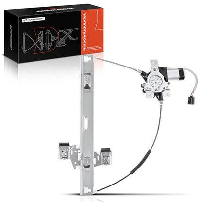 A-Premium Rear Driver Side Power Window Regulator with Motor (2-Pin) - style: Rear Driver (LH)