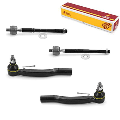 Metrix Premium Chassis Parts Inner & Outer Tie Rod End Kit Fits Toyota - size: 98055MT