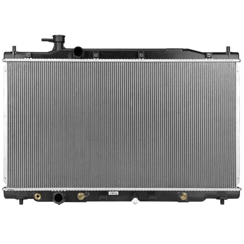 13031 Radiator with 3599 Condenser Fit for Honda CR-V 2.4L 2007-2009 Aluminum Radiator