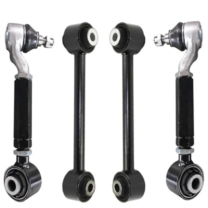 Detroit Axle - Rear 4pc Control Arms for 09-15 Honda Pilot, 07-13 MDX - size: 4C48143/4PC