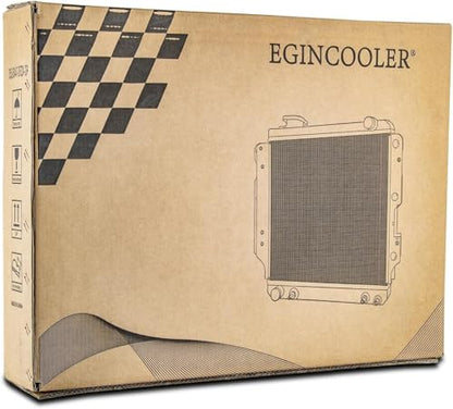 CC716 4 Row Aluminum Radiator Compatible With Chevy C10 C20 C30 K10 K20 K30 GMC C2500 5.7L 1973-1987 74 74 75 76 77 78 4 Row Core radiators