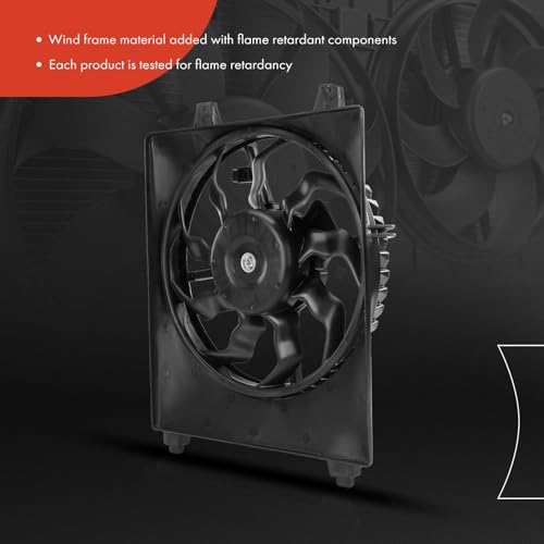 A-Premium Right Engine Radiator Cooling Fan Assembly