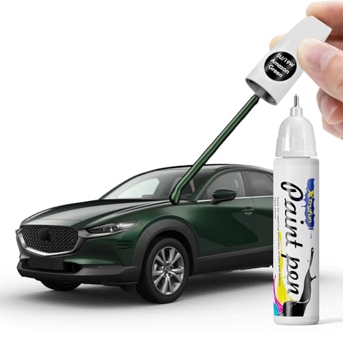 19W Amazon Green Touch Up Paint Compatible with Mazda - color: 19W Amazon Green