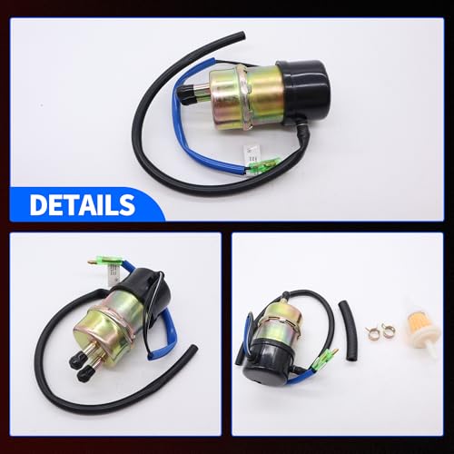 Electric Fuel Pump 49040-1055 Compatible with Kawasaki Mule 3000 - size: 49040-1055