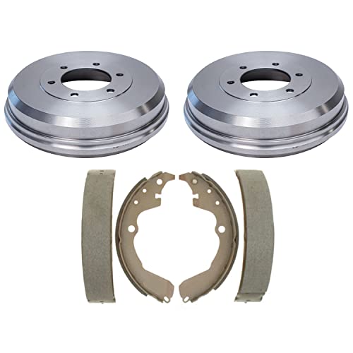 Detroit Axle - Rear Brake Kit for 2003-2008 Pontiac Vibe Matrix - size: 4PR4100001/Kit