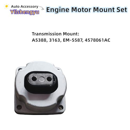 Engine Motor Mount Kit for 2011-2022 Charger/Challenger - size: 2011-2022 Chrysler 300 3.6L V6/5.7L V8