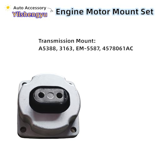 Engine Motor Mount Kit for 2011-2022 Charger/Challenger - size: 2011-2022 Chrysler 300 3.6L V6/5.7L V8
