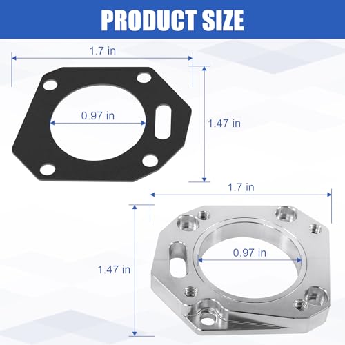 JDMSPEED RBC/RRC Dual Throttle Body Adapter (62/70mm, Both Sizes) K20 K24