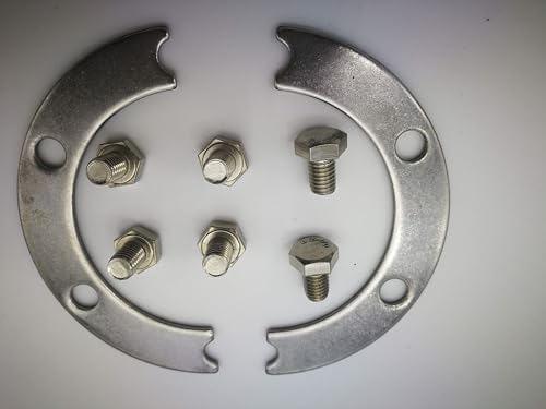 Garrett Turbo Clamp and Hardware Kit, TO4B TO4E T72 T76 GT GTX, Compatible with 25 28 30 35 Series