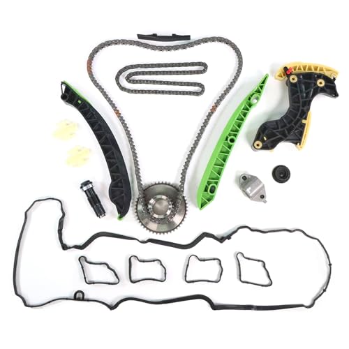Timing Chain Kit 1.8L Fit for C250 SLK250 2012-2014, 2.5L 3.5L for C250 2012, Car Engine Repair Parts with Tensioner Cover Gasket Replace 0009931078 009932076 - color: 12-14 1.8L 2.5L 3.5L, size: SLK250/C250