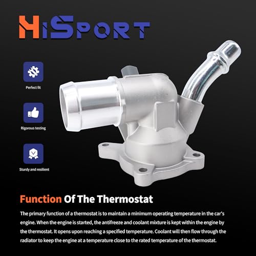 HiSport 5047772AB 5047263AB Thermostat Housing Assembly