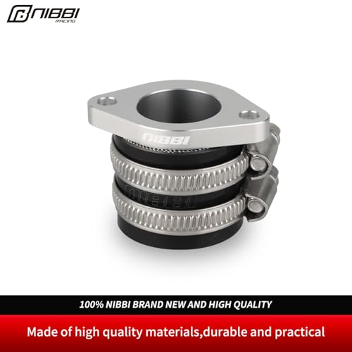 NIBBI Carburetor Intake Manifold for CG Engine 33mm Motorcycle - size: for CG Engine/M6*14mm