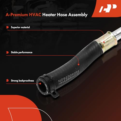 A-Premium Inlet HVAC Heater Hose Pipe Line Assembly