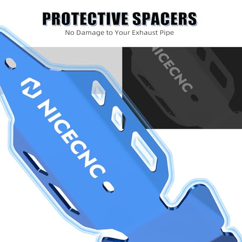 NICECNC Heat Shield Guard Protector, Blue - color: blue