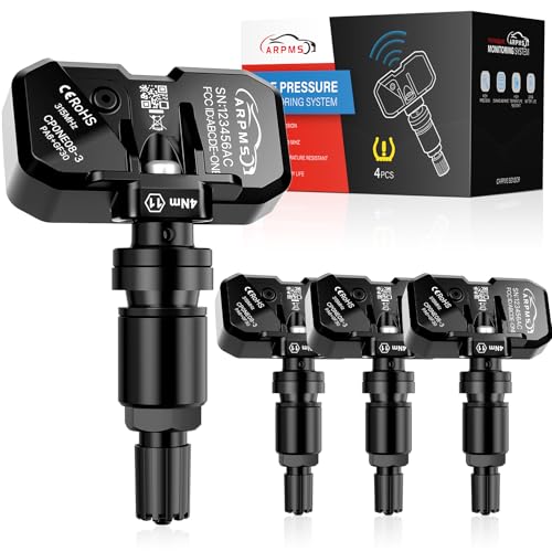 TPMS Sensor GM, Pre-Programmed 315MHz 4-Pack - color: Black, size: 4PCS